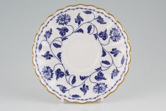 Spode Colonel - Blue - Y6235 Tea Saucer 2" well for Squat Teacup 5 3/8"