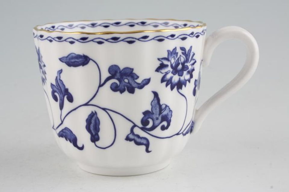 Spode Colonel - Blue - Y6235 Coffee Cup Tall - heights may vary slightly 3" x 2 1/2"