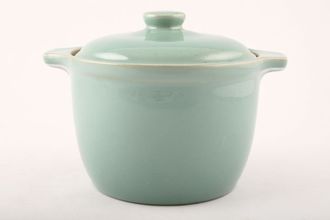 Sell Denby Manor Green Hot Pot + Lid round - eared 2pt