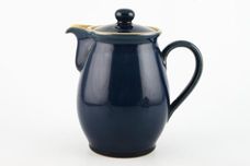 Denby Cottage Blue Coffee Pot barrel shape 2 1/2pt thumb 1
