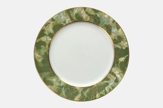 Aynsley Onyx Green - Gold Edge Salad/Dessert Plate 8 3/8"