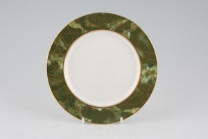 Aynsley Onyx Green - Gold Edge Tea / Side Plate