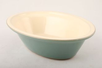 Sell Denby Manor Green Pie Dish oval - open - 1 1/2 pint capacity 9" x 6 7/8" x 2 3/8"