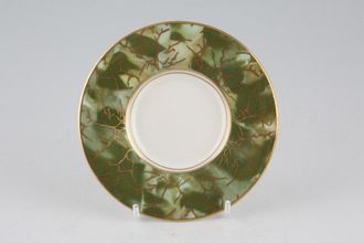 Sell Aynsley Onyx Green - Gold Edge Coffee Saucer 4 7/8"