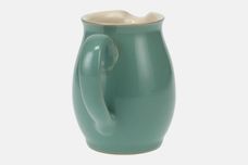 Denby Manor Green Milk Jug Barrel shape with rounded handle 1/2pt thumb 2