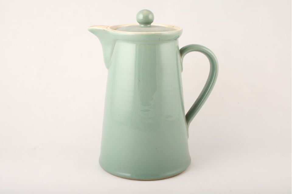 Denby Manor Green Coffee Pot straight sided 3pt