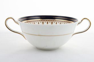 Aynsley Leighton - Straight Edge Soup Cup 2 handles, pattern inside