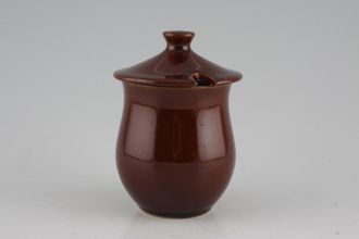 Sell Denby Homestead Brown Jam Pot + Lid 2 7/8" x 3 1/4"