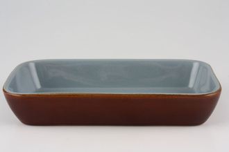 Denby Homestead Brown Hor's d'oeuvres Dish rectangular 8 1/2" x 4 3/4"