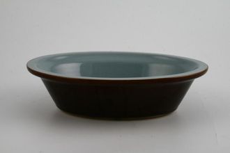 Sell Denby Homestead Brown Pie Dish oval - rimmed 2 1/4pt