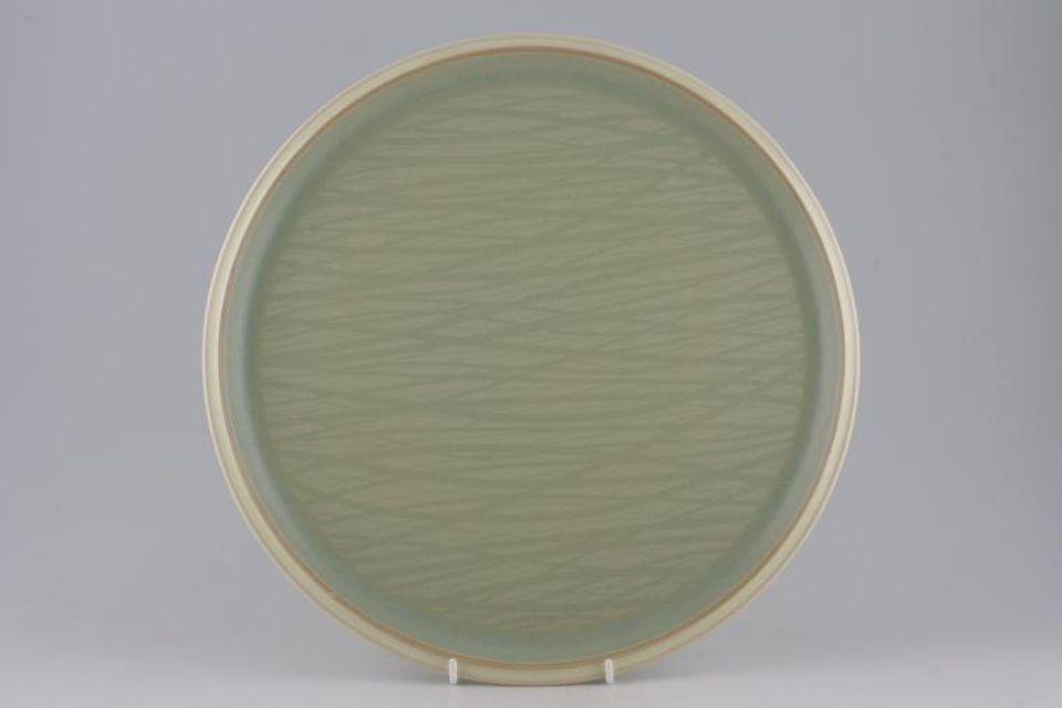 Denby Calm Round Platter Light Green 13 1/8"