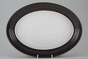 Denby Saville Grey Oval Platter
