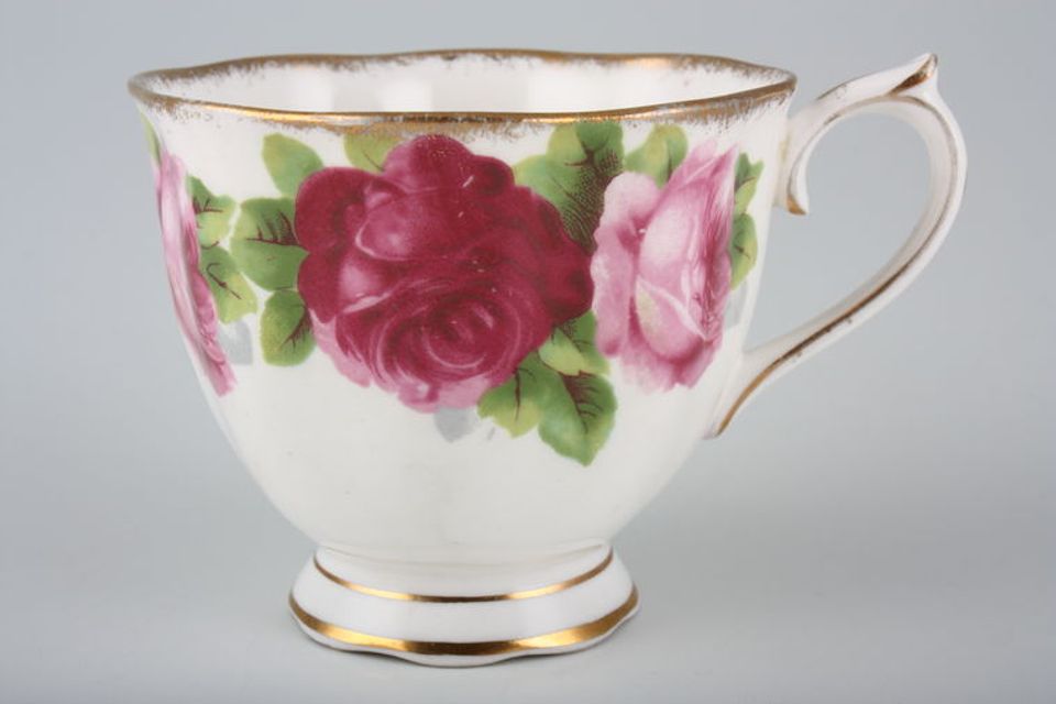 Royal Albert Old English Rose - New Style Teacup 3 1/4" x 2 3/4"
