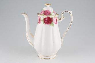 Royal Albert Old English Rose - New Style Coffee Pot large
