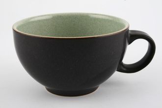 Denby Energy Teacup Celadon Green and Charcoal 4" x 2 3/8"