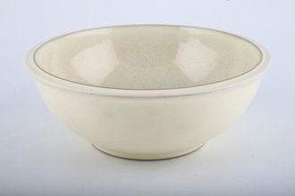 Denby Energy Soup / Cereal Bowl Cream and White 7"