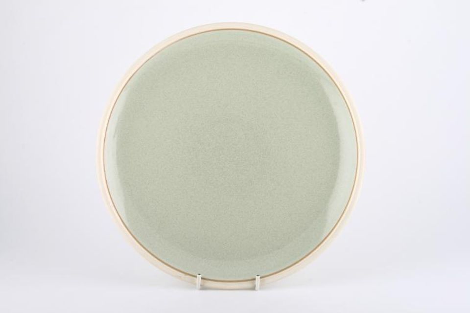 Denby Energy Breakfast / Lunch Plate Celadon Green and Cream 9"