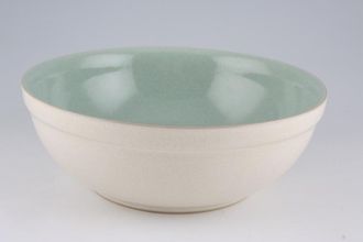 Denby Energy Serving Bowl Celadon Green and Cream 9 1/4"