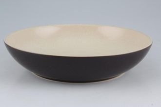 Denby Energy Pasta Bowl Cream and Charcoal 8 5/8"