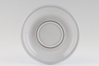 Denby Whisper - Stoneware Breakfast Saucer 2 3/8" well - flared rim 5 7/8"