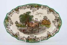 Spode Byron - Spode's Serving Dish Oval, Shallow 11 1/2" thumb 2
