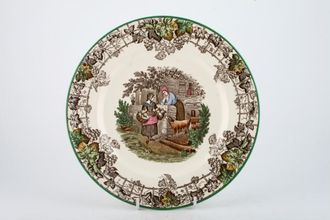 Spode Byron - Spode's Dinner Plate Flat Rim 9 7/8"