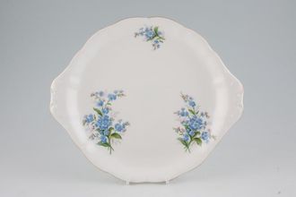 Sell Royal Albert Forget-me-Not Cake Plate Wavy Rim 10 1/2"