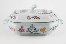 Spode Summer Palace - Grey - W150 Vegetable Tureen with Lid 9 1/2" thumb 1