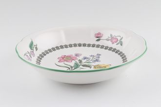 Spode Summer Palace - White - W150 Soup / Cereal Bowl 6 1/4"