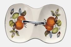 Midwinter Oranges And Lemons Jam Dish Two sections with handle thumb 2