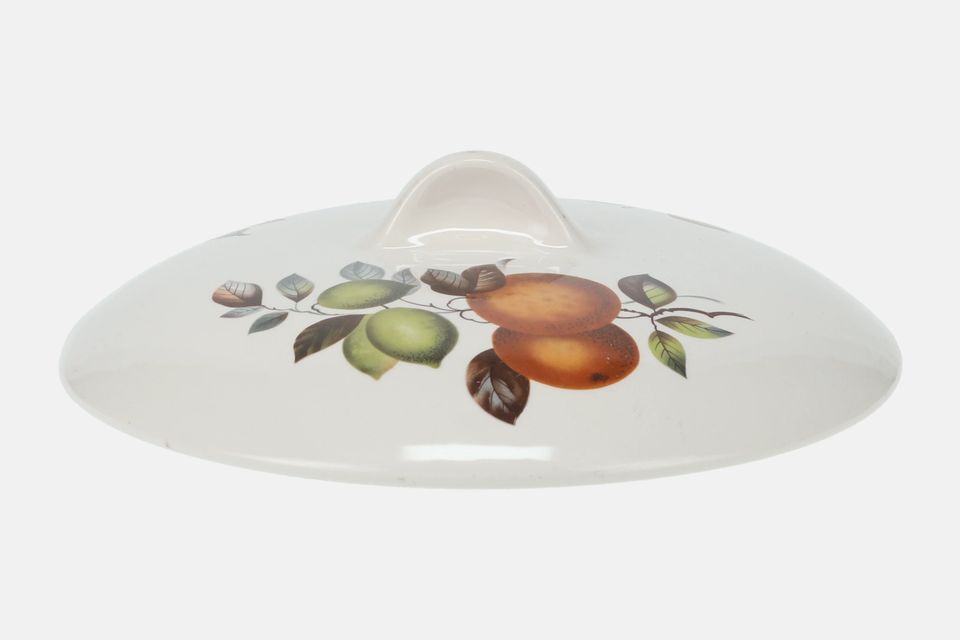 Midwinter Oranges And Lemons Vegetable Tureen Lid Only White with pattern