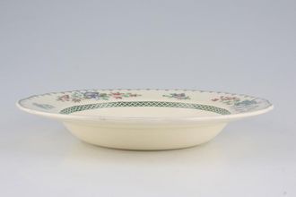 Sell Spode Strathmere - Royal Jasmine Rimmed Bowl Soup Plate 9"