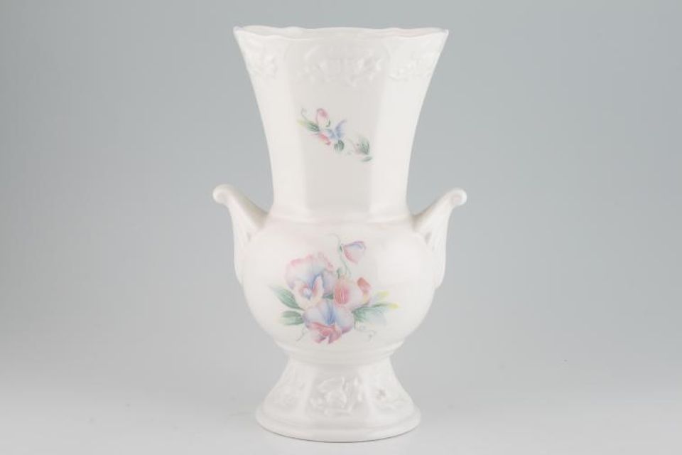 Aynsley Little Sweetheart Vase Millenium Thistle vase, thistle relief 10"