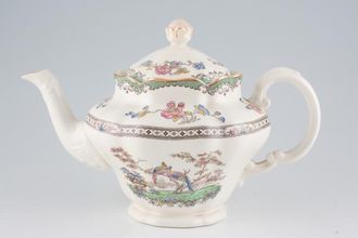 Sell Spode Eden - Pottery - Old Backstamp - Orange Rim Teapot 2pt