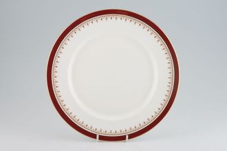 Aynsley Durham - Red 1646 - Straight Edge Breakfast / Lunch Plate 9 1/8"