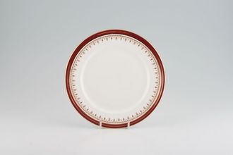Aynsley Durham - Red 1646 - Straight Edge Tea / Side Plate 6 3/8"