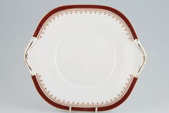 Sell Aynsley Durham - Red 1646 - Straight Edge Cake Plate eared, square 10 1/4" x 9"