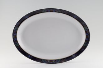 Sell Denby Baroque Oval Platter White inner 12 3/4"