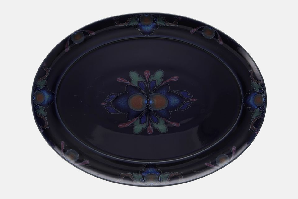 Denby Baroque Oval Platter 14 1/2"