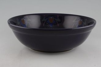 Denby Baroque Serving Bowl mixing bowl shape - patterned inner 11 3/4"