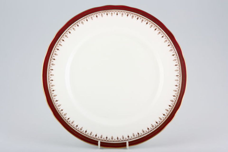 Aynsley Durham - Red 1646 - Wavy Edge Dinner Plate 10 1/2"