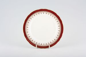 Aynsley Durham - Red 1646 - Wavy Edge Tea / Side Plate