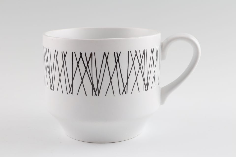 Midwinter Graphic Teacup 3 1/4" x 2 3/4"