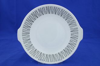 Midwinter Graphic Cake Plate Round 10 1/4"