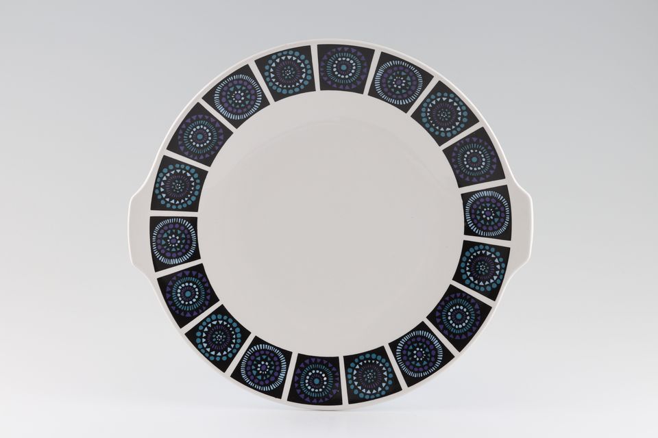 Midwinter Madeira Cake Plate Round - Eared 10 1/4"
