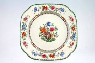 Sell Spode Chinese Rose - Old Backstamp Cake Plate 4 Flower Sprays Around Edge 8 3/4"
