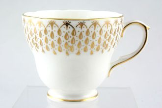Sell Duchess Raindrops Teacup Black backstamp - Gold Handle 3 3/8" x 2 7/8"