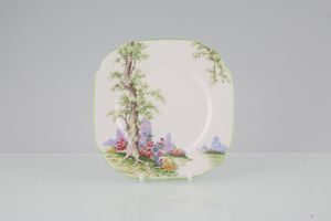 Royal Albert Greenwood Tree - Green Edge Tea / Side Plate