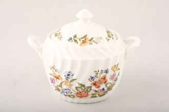 Sell Aynsley Cottage Garden Sugar Bowl - Lidded (Tea) Swirl Shape, 2 handles, oval