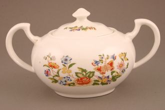 Sell Aynsley Cottage Garden Sugar Bowl - Lidded (Tea) Plain Shape, 2 handles, oval